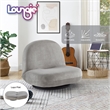 Pemberly Row Modern / Contemporary Plush Recliner/Floor Chair Gray