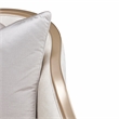 Pemberly Row Contemporary Chair and Half - Cloud White/Chardonnay
