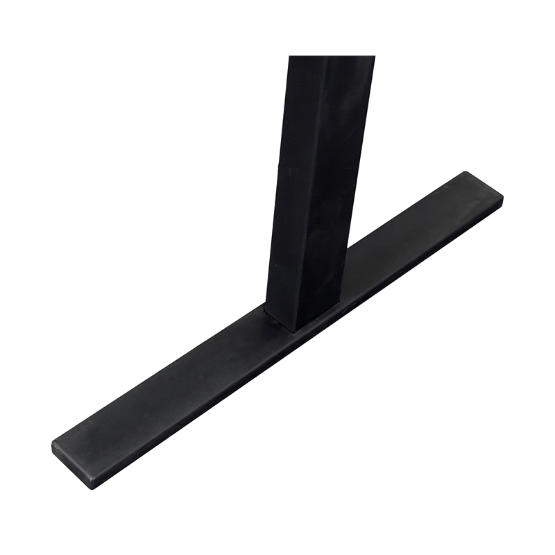 Pemberly Row Wood Electric Sit/Stand Desk Height Adjustable Table Desk White