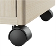 Pemberly Row 3 Drawer Mobile File Cabinet in Natural Elm - Engineered Wood