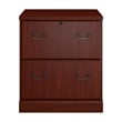 Pemberly Row Contemporary Lateral File Cabinet in Harvest Cherry