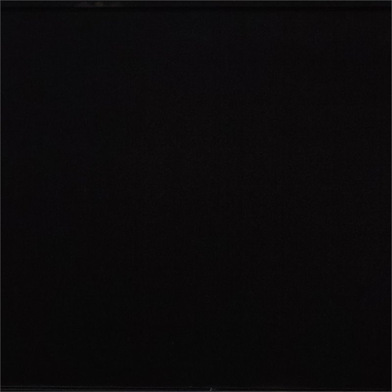 Pemberly Row Contemporary Metal King Metal Headboard - Black