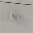 Pemberly Row 3 Drawer Mobile File Cabinet in Gray Sand - Engineered Wood