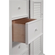 Pemberly Row Modern / Contemporary White Wood Gentleman's Chest