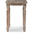 Pemberly Row Modern / Contemporary Side Table Distressed Natural