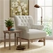 Pemberly Row Modern / Contemporary Side Table Distressed Natural