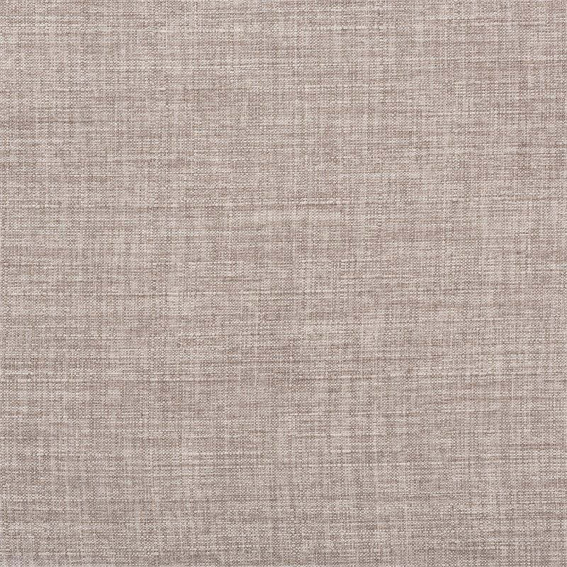 Pemberly Row Light Gray Upholstered Antique Oak Wood Ottoman
