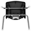 Pemberly Row Contemporary 16In. Student Stack Chair In Black