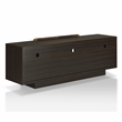 Pemberly Row Modern Wood Storage 62-Inch TV Stand in Brown Wenge