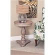 Pemberly Row Round Wood Side Table 20