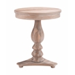 Pemberly Row Round Wood Side Table 20
