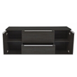 Pemberly Row Credenza with 2 Drawers and 2 Doors in Espresso