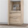 Pemberly Row 2 Drawer Set for 20W Closet Organizer in Rustic Brown - Wood