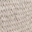 Pemberly Row Modern Dove White Queen Woven Wood Frame Headboard