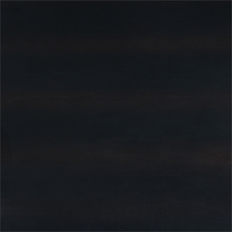 Pemberly Row Modern / Contemporary Coffee Table with Dark Marble Top