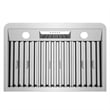Pemberly Row 30 in. Ducted Under Cabinet 500 CFM Range Hood in Stainless Steel