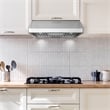 Pemberly Row 30 in. Ducted Under Cabinet 500 CFM Range Hood in Stainless Steel