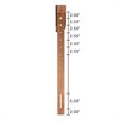 Pemberly Row Light Gray and Brown Finished Wood King Size Headboard