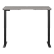 Pemberly Row 60W x 30D Height Adjustable Standing Desk - Engineered Wood