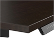 Pemberly Row 72W x 30D Height Adjustable Standing Desk - Engineered Wood