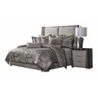 Pemberly Row 10-piece Fabric King Comforter Set in Patina Gray/Tan