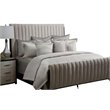 Pemberly Row Contemporary 10-Piece King Comforter Set in Ivory
