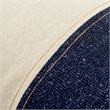 Pemberly Row Modern 8-piece King Cotton Duvet Set in Denim Blue