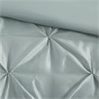 Pemberly Row 7-Piece Polyester Polyoni Comforter Set w/ Pleats in Green