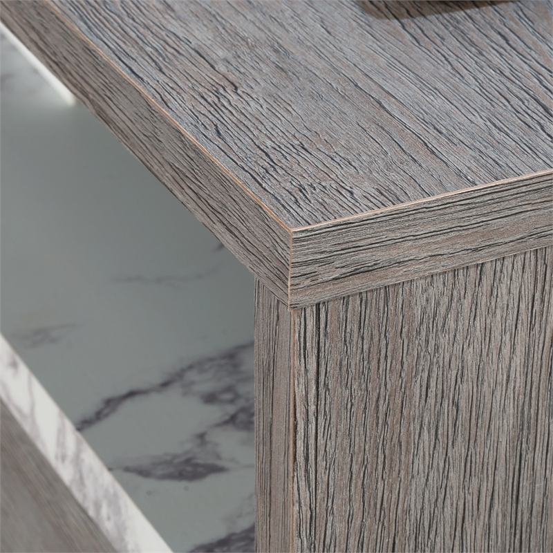 Pemberly Row Engineered Wood 2-Drawers Lateral File in Ashen Oak