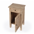Pemberly Row Modern / Contemporary Solid Wood End Table - Natural