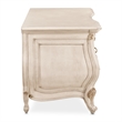 Pemberly Row Contemporary Transitional Wood Vanity Desk - Ivory