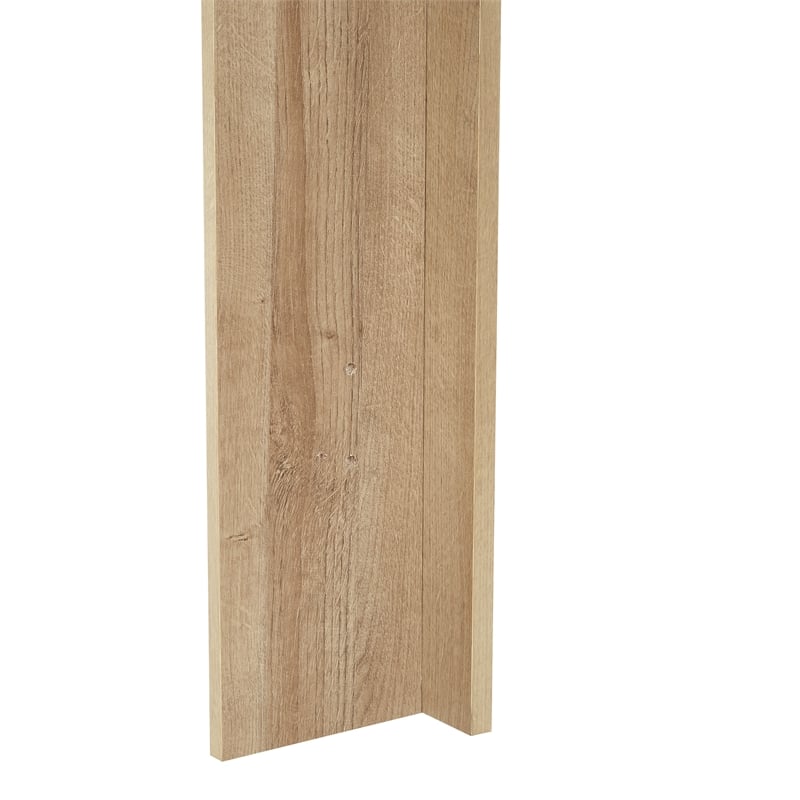 Pemberly Row Modern Queen/Full Headboard in Wood Canyon Oak Finish