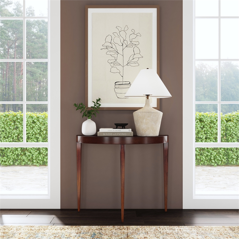 Pemberly Row Modern / Contemporary Wood Console Table - Brown