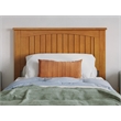 Pemberly Row Twin XL Platform Bed with Matching Footboard - Light Toffee