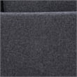 Pemberly Row 2 piece sectional sofa Black Gray Material-Linen