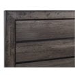 Pemberly Row Modern / Contemporary King Panel Bed in Gray Oak