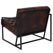Pemberly Row Modern / Contemporary Leather Tufted Accent Chair