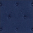 Pemberly Row Contemporary Tufted King Panel Headboard in Navy