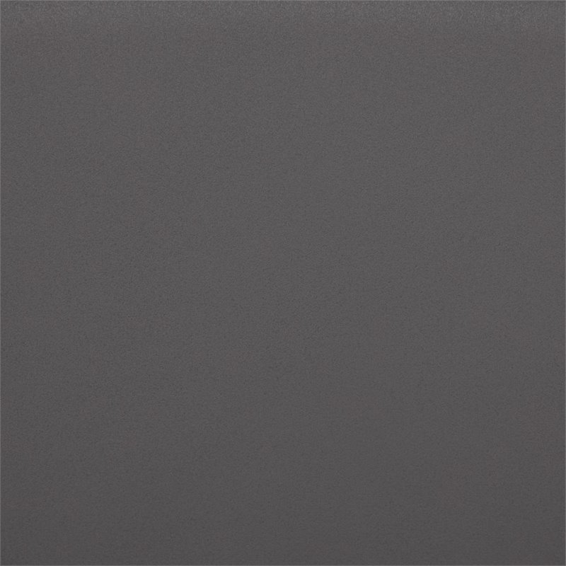 Pemberly Row Perforated Plastic Sled Base Stacking Chair in Gray