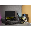 Pemberly Row Modern / Contemporary Adjustable Gaming Desk in White