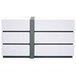 Pemberly Row 6-Drawer Engineered Wood Bedroom Dresser in White