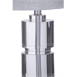 Pemberly Row Modern / Contemporary Crystal Table Lamp in Clear