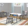 Pemberly Row Modern / Contemporary Table and Chair Set in Gray