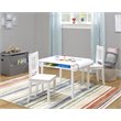 Pemberly Row Modern / Contemporary Table and Chair Set in White