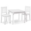 Pemberly Row Modern / Contemporary Table and Chair Set in White