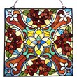 Pemberly Row Contemporary Tiffany-glass Window Panel 20
