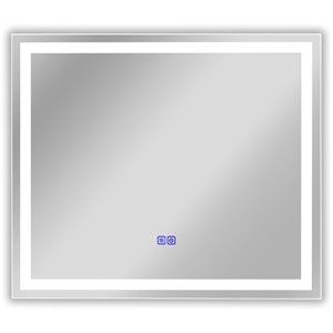 Pemberly Row Back Lit Rectangular TouchScreen LED Mirror 3 28&quot Wide