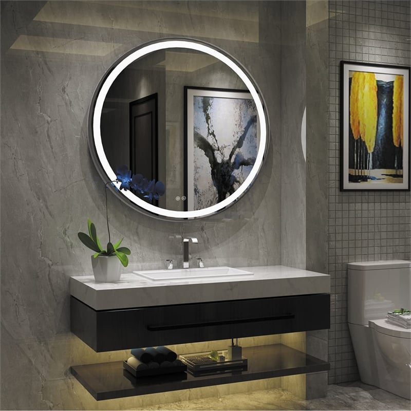 Pemberly Row Embedded LED Mirror 6000K Daylight White 24