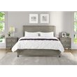 Pemberly Row Modern Solid Wood Full Platform Bed in Driftwood Gray