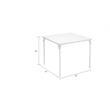 Pemberly Row 5-Piece Folding Dining Set with 34